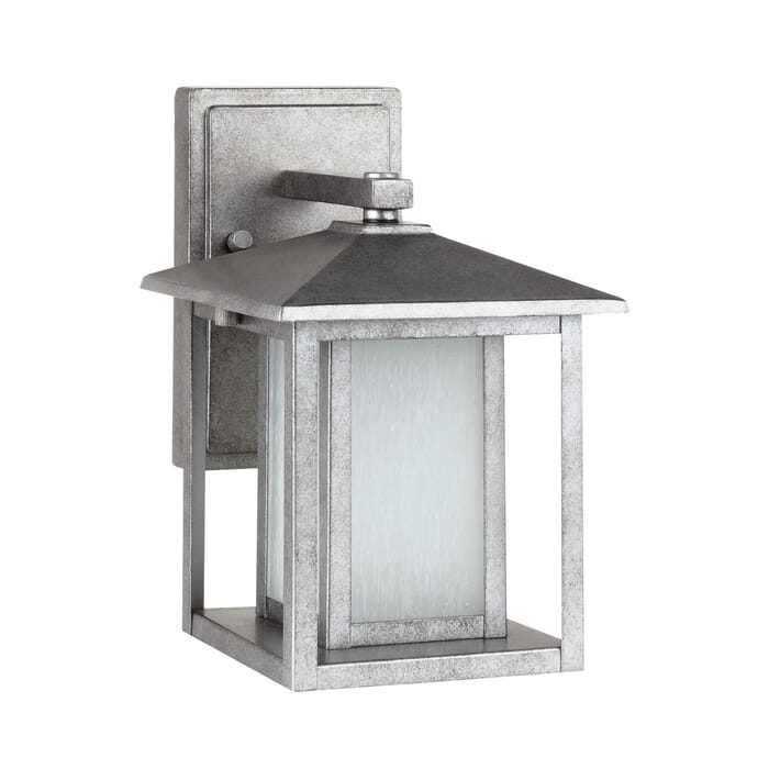 Sea Gull Hunnington 11" Outdoor Wall Light in Weathered Pewter Sea Gull Hunnington 11" Outdoor Wall Light in Weathered Pewter