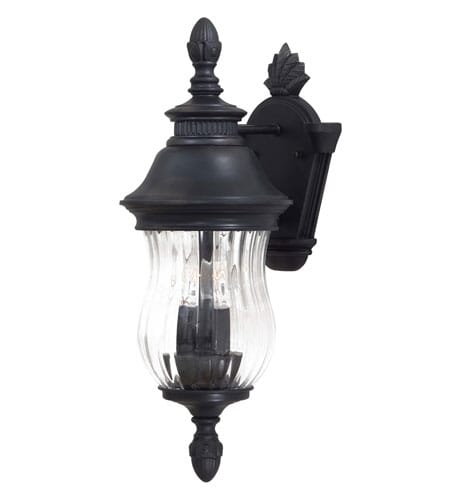 Newport 2-Light 18" Outdoor Wall Light in Heritage