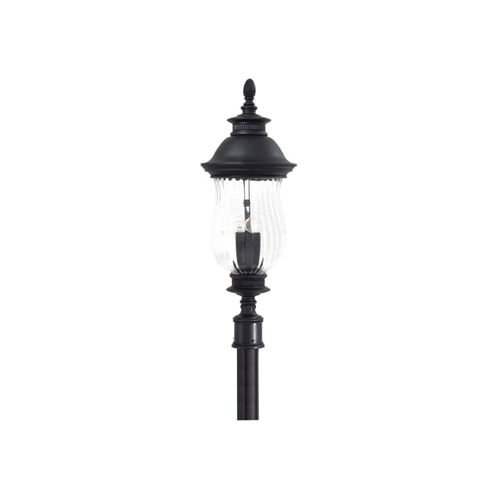The Great Outdoors Newport 4-Light 33" Outdoor Post Light in Heritage The Great Outdoors Newport 4-Light 33" Outdoor Post Light in Heritage