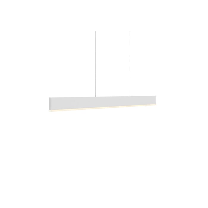 1-Light LED Pendant in White 1-Light LED Pendant in White