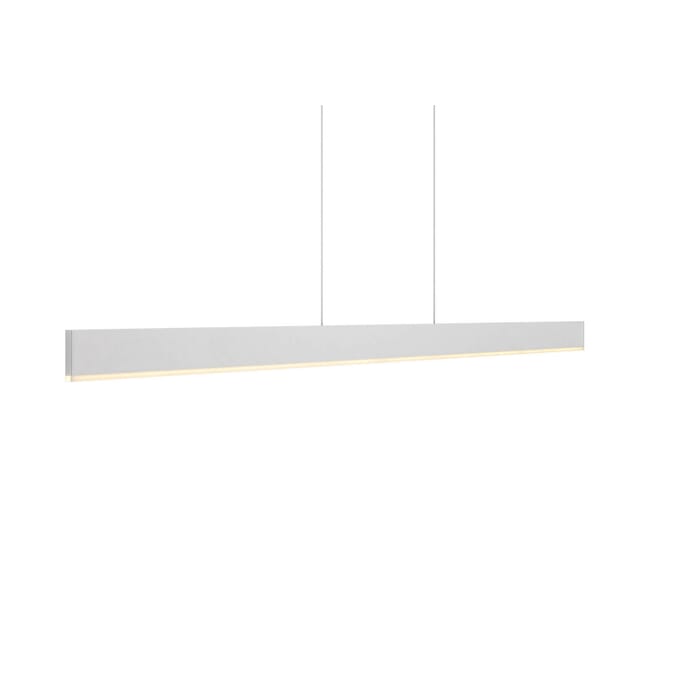 1-Light LED Pendant in White 1-Light LED Pendant in White