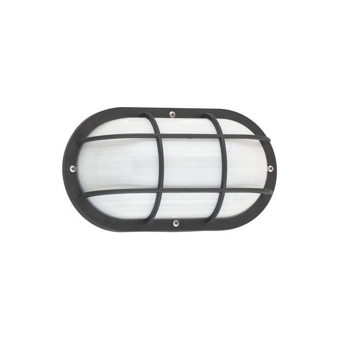 Sea Gull Bayside 5" Outdoor Wall Light in Black Sea Gull Bayside 5" Outdoor Wall Light in Black