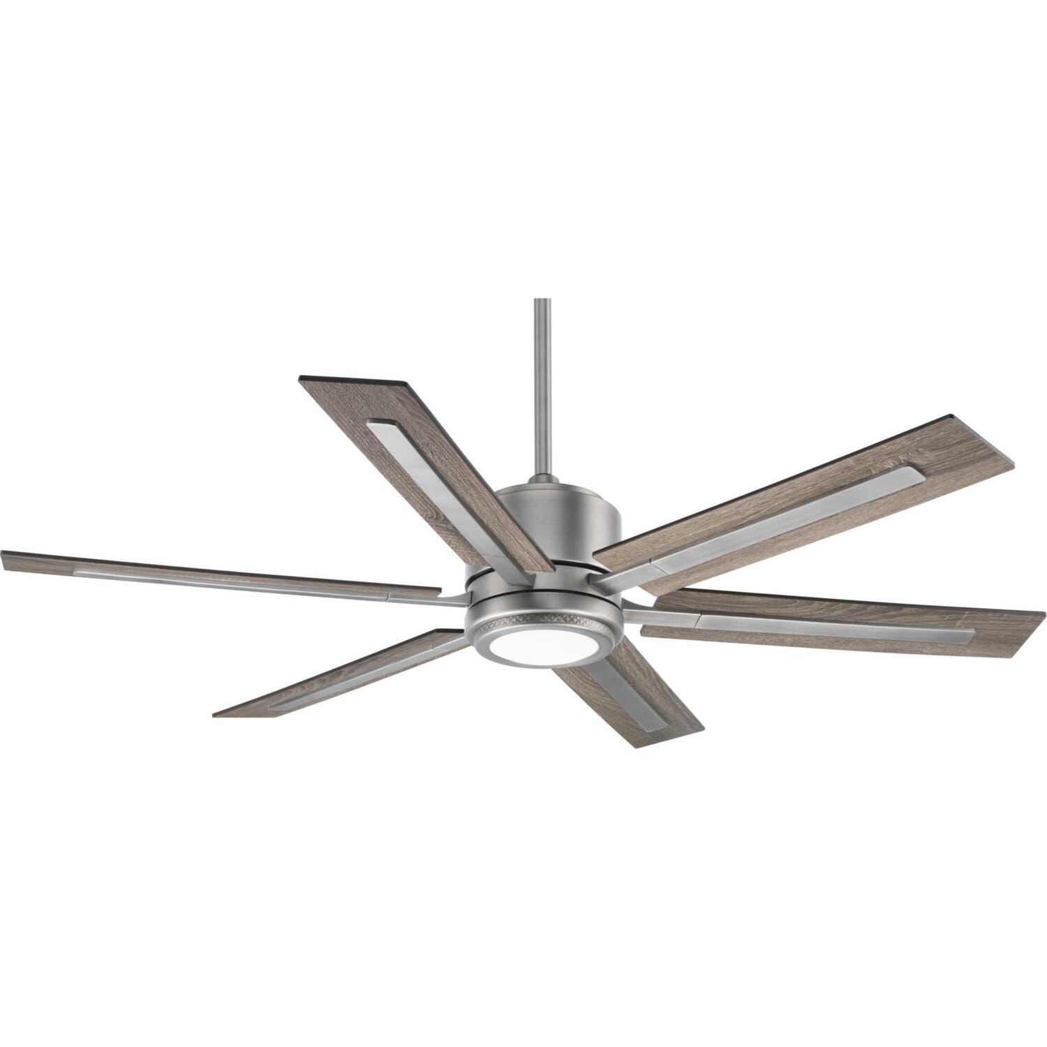 Antique Nickel 60" Ceiling Fan from the Glandon Collection