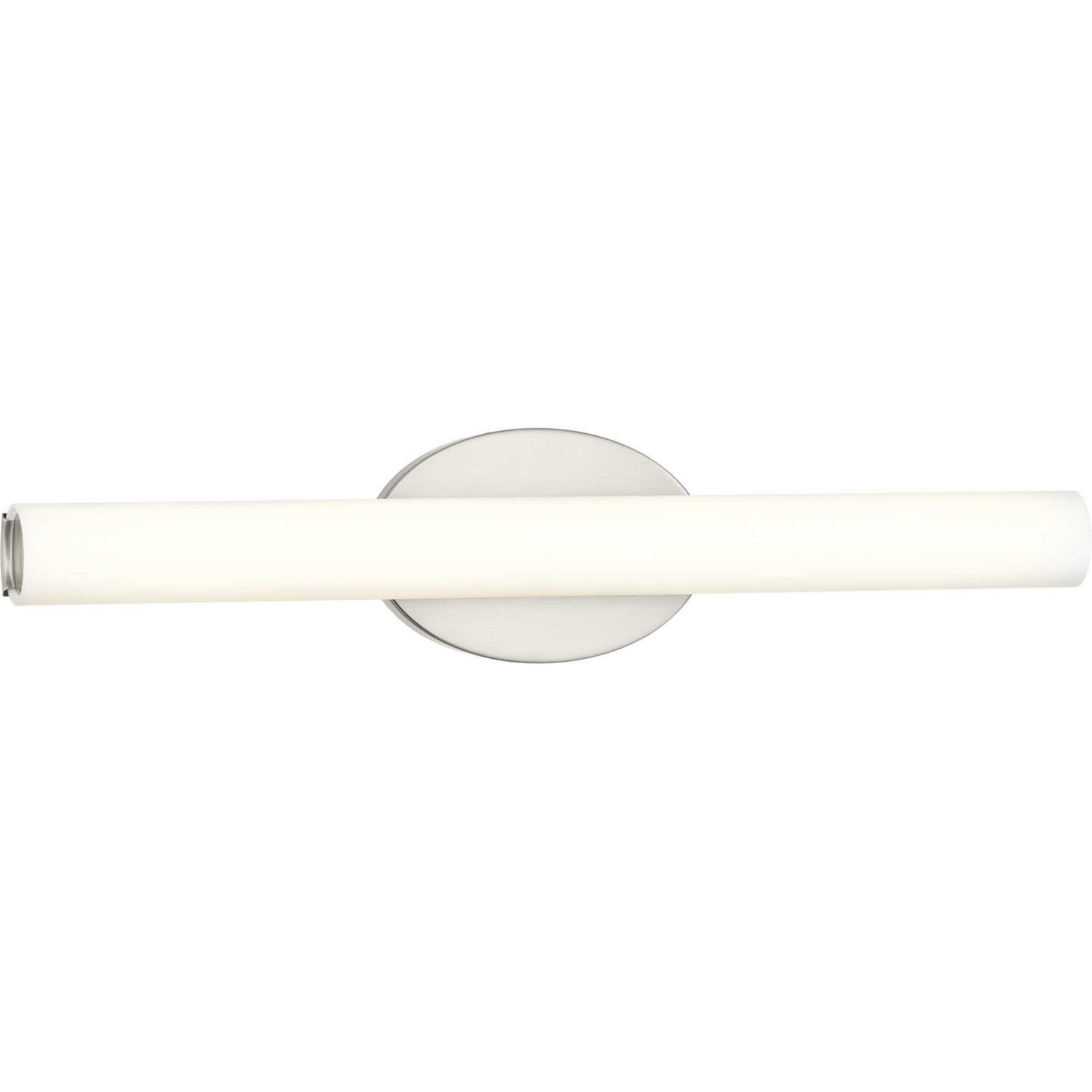 Brushed Nickel LED Linear Vanity from the Parallel Led Collection