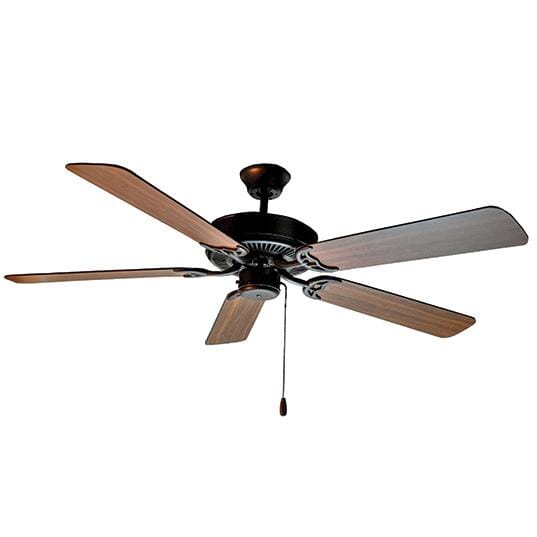 Basic-Max Indoor Ceiling Fan in Oil Rubbed Bronze / Walnut / Pecan