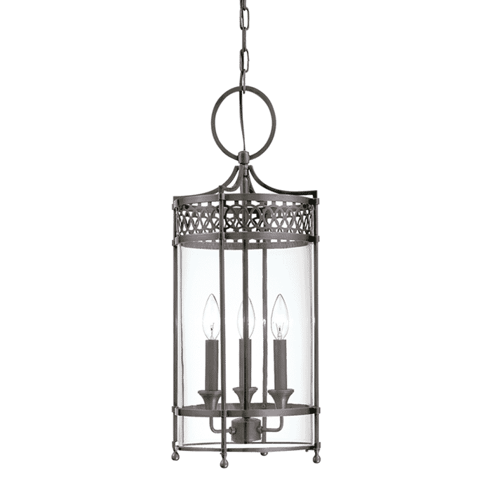 Hudson Valley Amelia 3-Light 25" Pendant Light in Antique Nickel Hudson Valley Amelia 3-Light 25" Pendant Light in Antique Nickel
