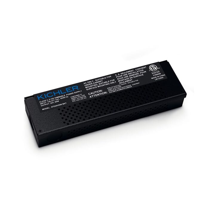 Kichler Lighting LED 1" LED Power Supply in Textured Black Kichler Lighting LED 1" LED Power Supply in Textured Black