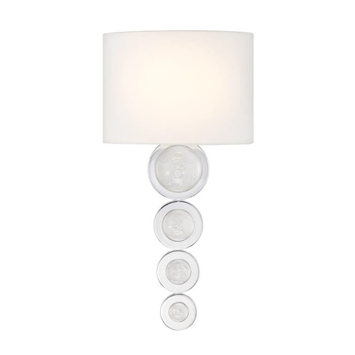 Marseille 1-Light Wall Sconce in Chrome Marseille 1-Light Wall Sconce in Chrome