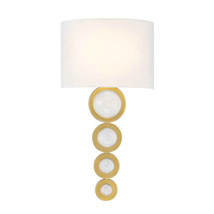 Marseille 1-Light Wall Sconce in Warm Brass Marseille 1-Light Wall Sconce in Warm Brass