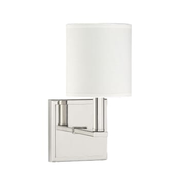 Savoy House Waverly 1-Light Wall Sconce in Polished Nickel