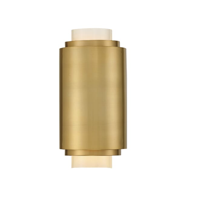 Savoy House Beacon 2-Light Wall Sconce in Burnished Brass Savoy House Beacon 2-Light Wall Sconce in Burnished Brass
