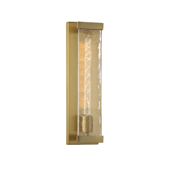 Savoy House Alberta 1-Light Wall Sconce in Warm Brass Savoy House Alberta 1-Light Wall Sconce in Warm Brass