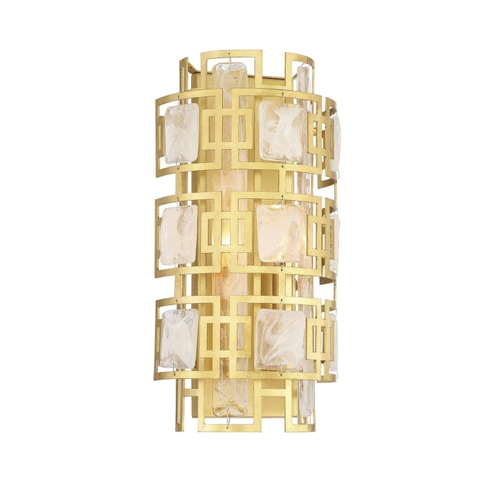 Savoy House Portia 2-Light Wall Sconce in True Gold Savoy House Portia 2-Light Wall Sconce in True Gold