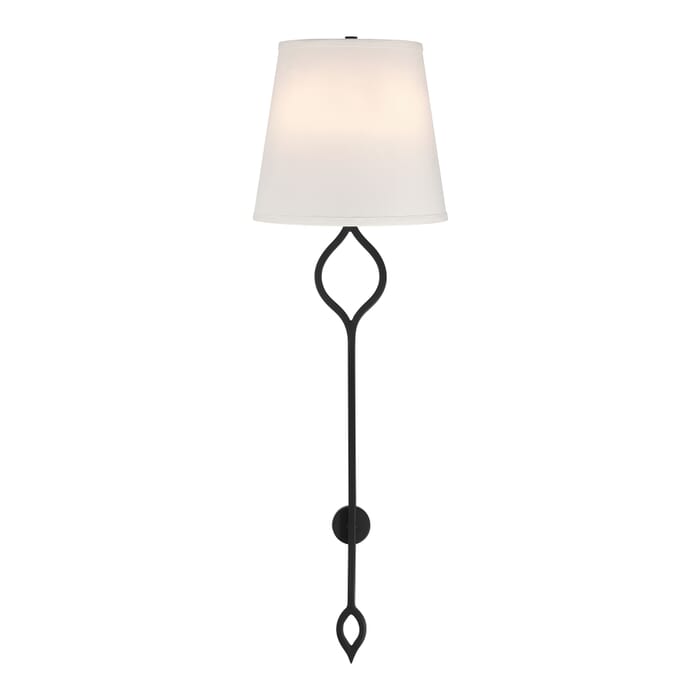 Roxbury 2-Light Wall Sconce in Matte Black Roxbury 2-Light Wall Sconce in Matte Black