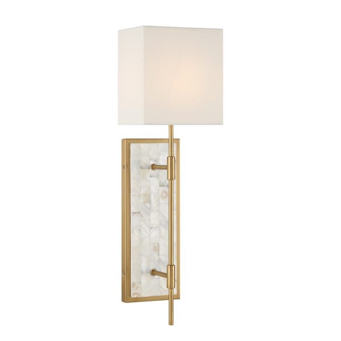 Eastover 1-Light Wall Sconce in Warm Brass Eastover 1-Light Wall Sconce in Warm Brass