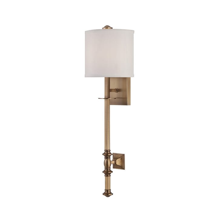 Savoy House Devon 1-Light Wall Sconce in Warm Brass Savoy House Devon 1-Light Wall Sconce in Warm Brass