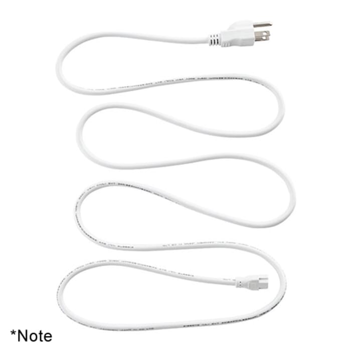 Quorum Transitional 72" Under Cabinet Power Cord in Antique Brass Black Quorum Transitional 72" Under Cabinet Power Cord in Antique Brass Black