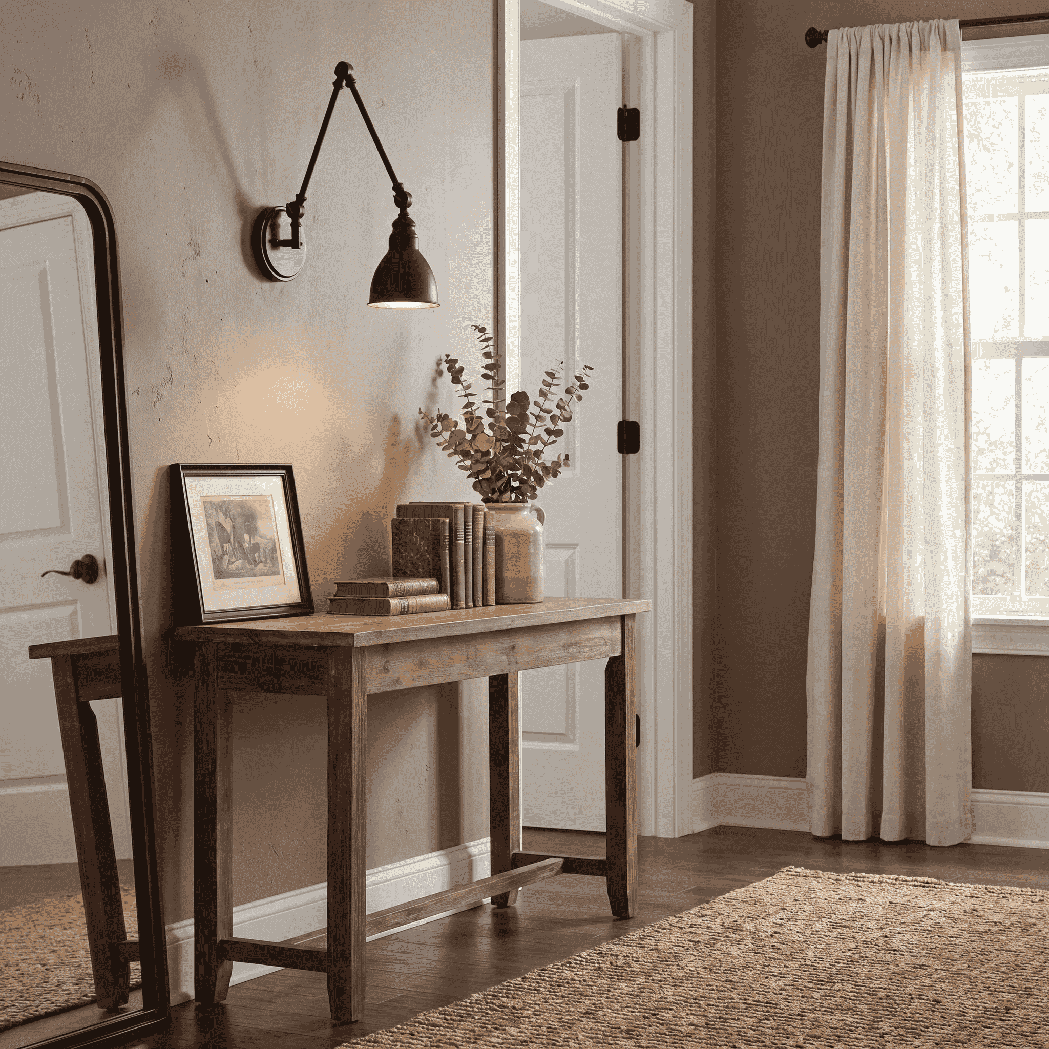 Dakota 1-Light Adjustable Wall Sconce in Matte Black