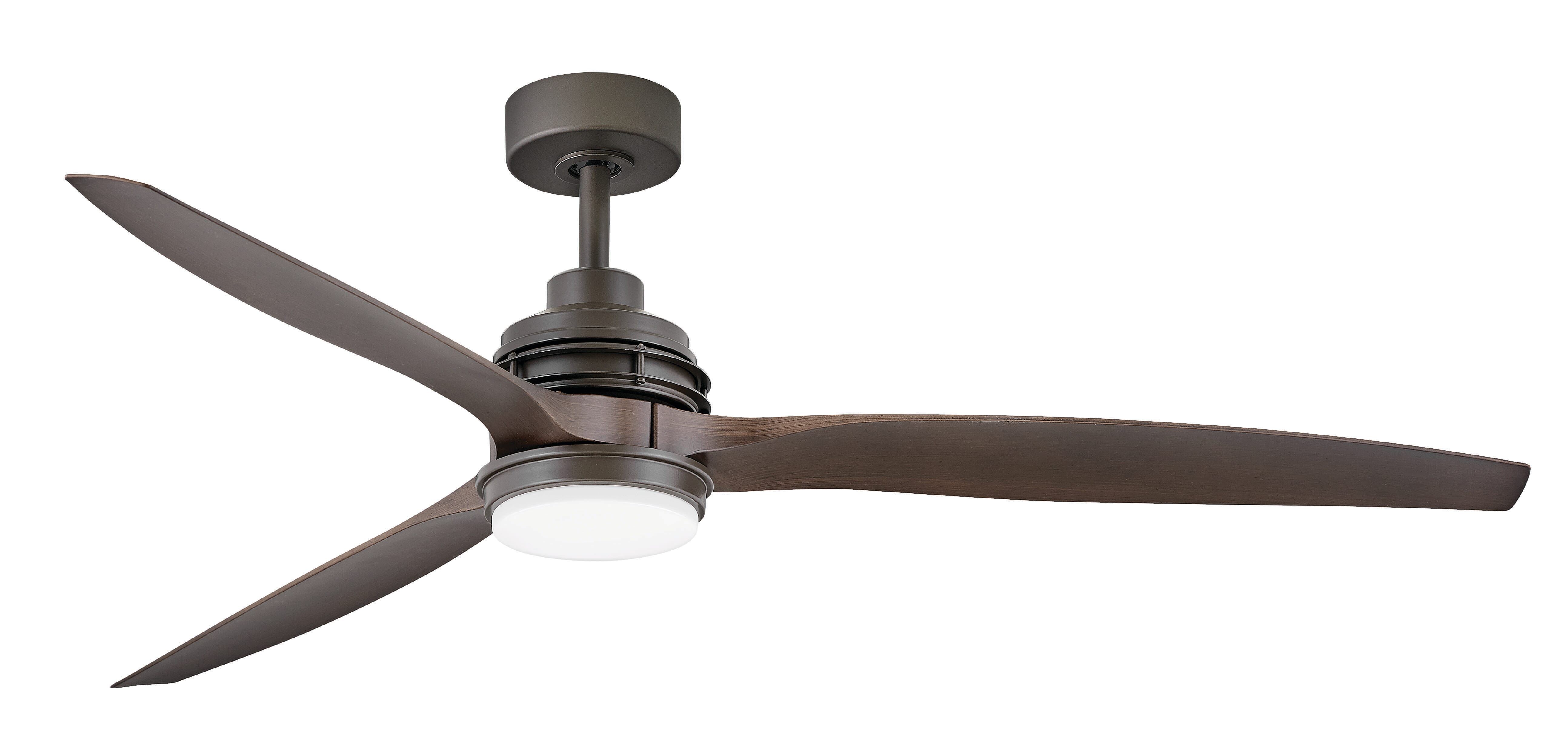 Hinkley Artiste LED 60" Indoor/Outdoor Ceiling Fan in Metallic Matte Bronze - 900160FMM-LWD
