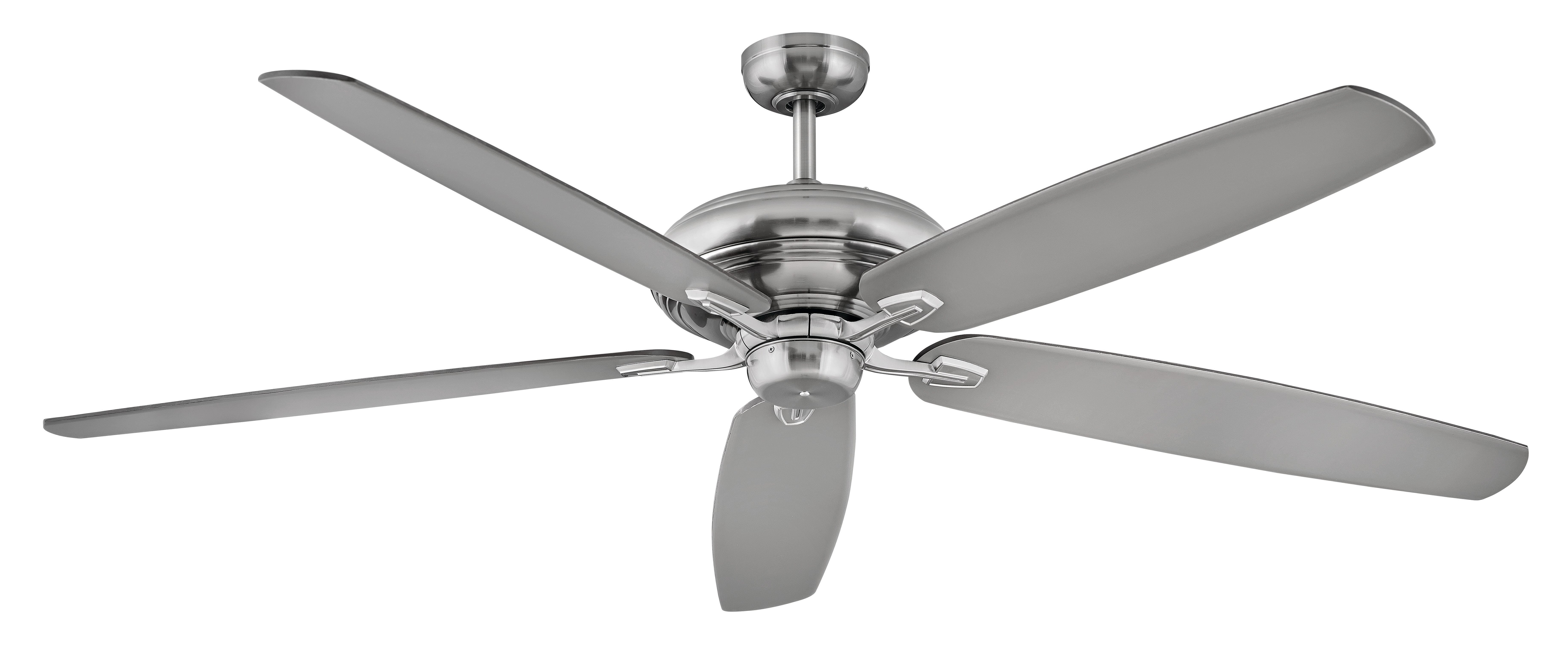 Hinkley Grander 72" Indoor Ceiling Fan in Brushed Nickel - 900672FBN-NID