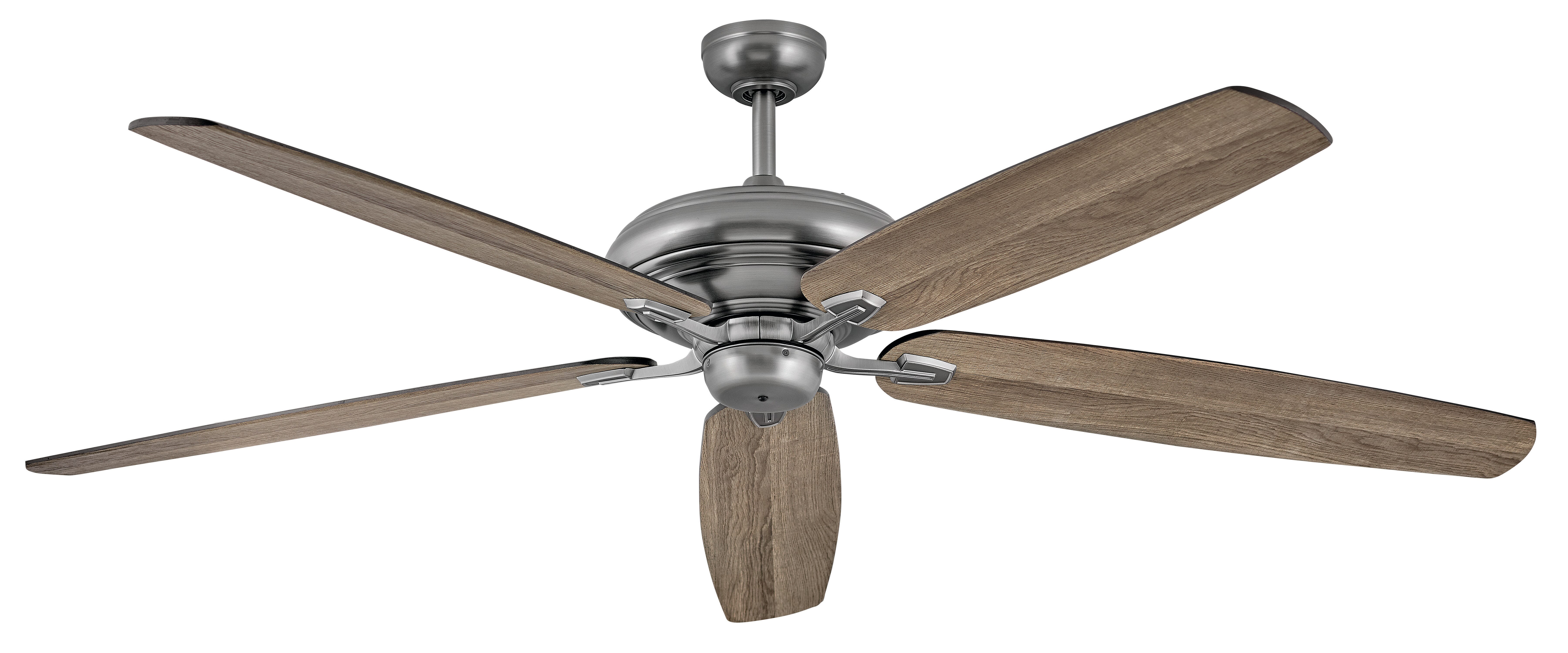 Hinkley Grander 72" Indoor Ceiling Fan in Pewter - 900672FPW-NID