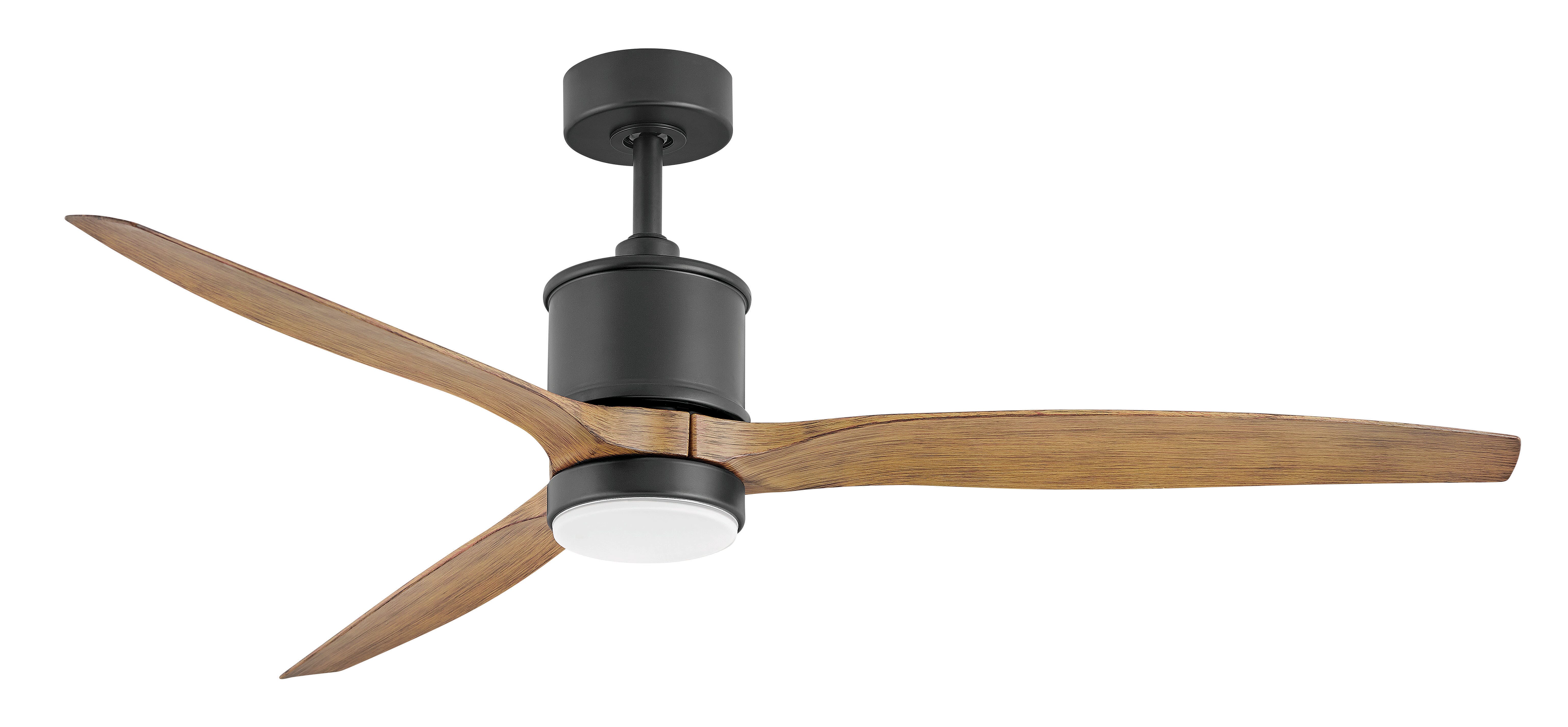 Hover LED 60" Indoor/Outdoor Ceiling Fan in Matte Black