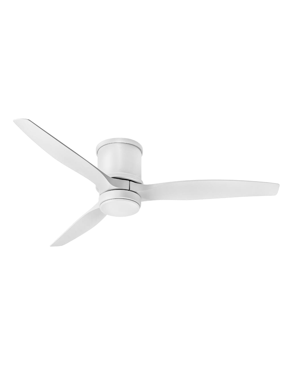 Hover Flush LED 52" Outdoor Ceiling Fan in Matte White