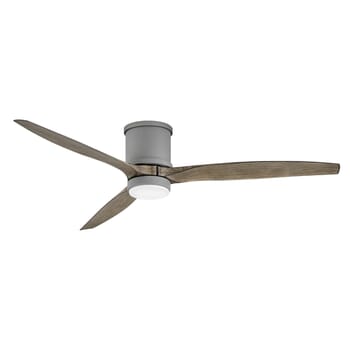 Hinkley Hover Flush Mount LED 60" Indoor/Outdoor Ceiling Fan in Graphite