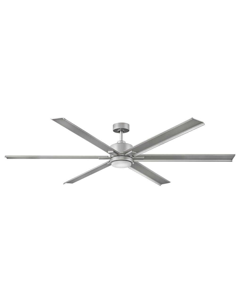 LED 82" Indoor Ceiling Fan in Brushed Nickel