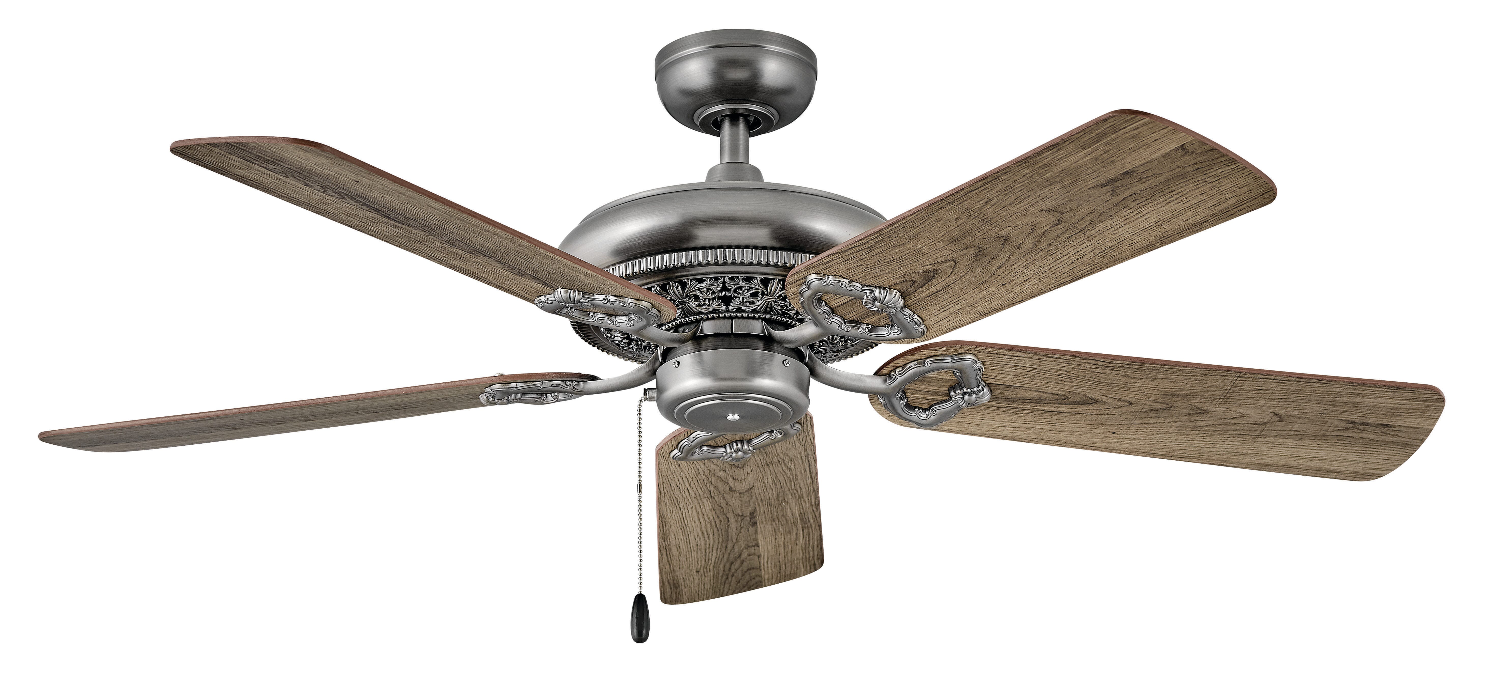 Hinkley Lafayette 52" Indoor Ceiling Fan in Pewter - 901152FPW-NID