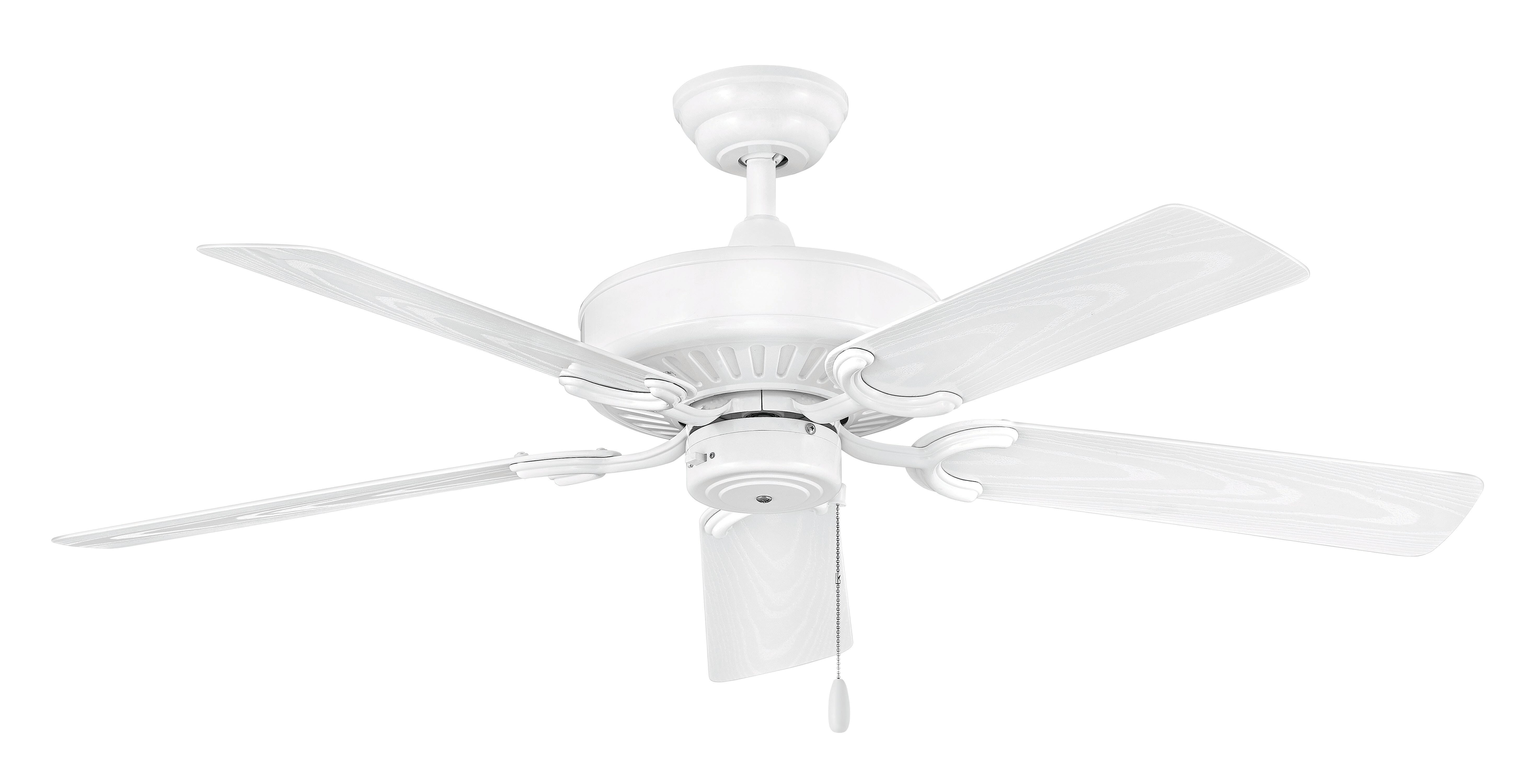 Hinkley Oasis 52" Indoor/Outdoor Ceiling Fan in Appliance White - 901652FAW-NWA