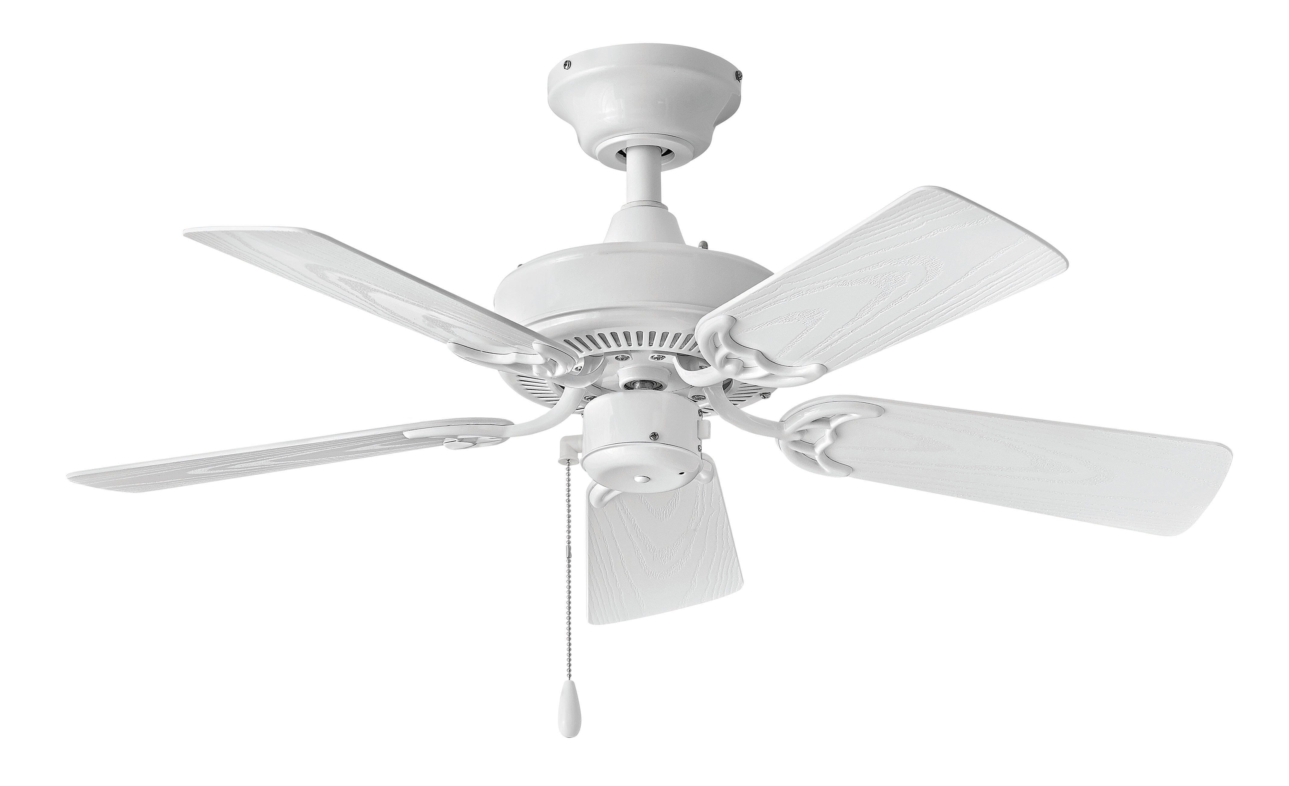 Cabana 36" Indoor/Outdoor Ceiling Fan in Appliance White