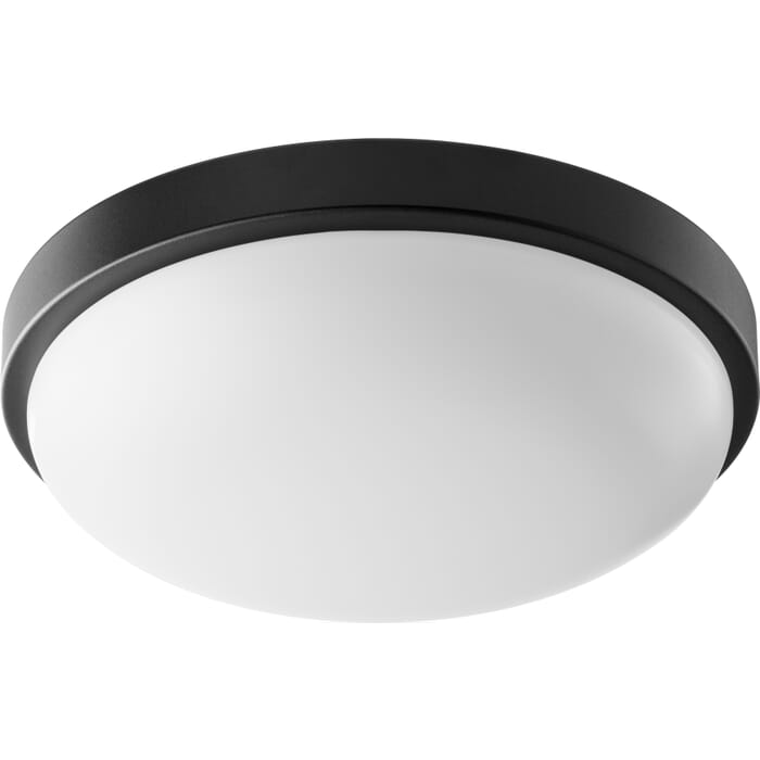 Quorum Home 12" Dome Ceiling Light in Noir Quorum Home 12" Dome Ceiling Light in Noir