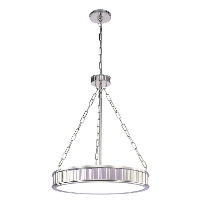Hudson Valley Middlebury 5-Light 25" Pendant Light in Polished Nickel Hudson Valley Middlebury 5-Light 25" Pendant Light in Polished Nickel