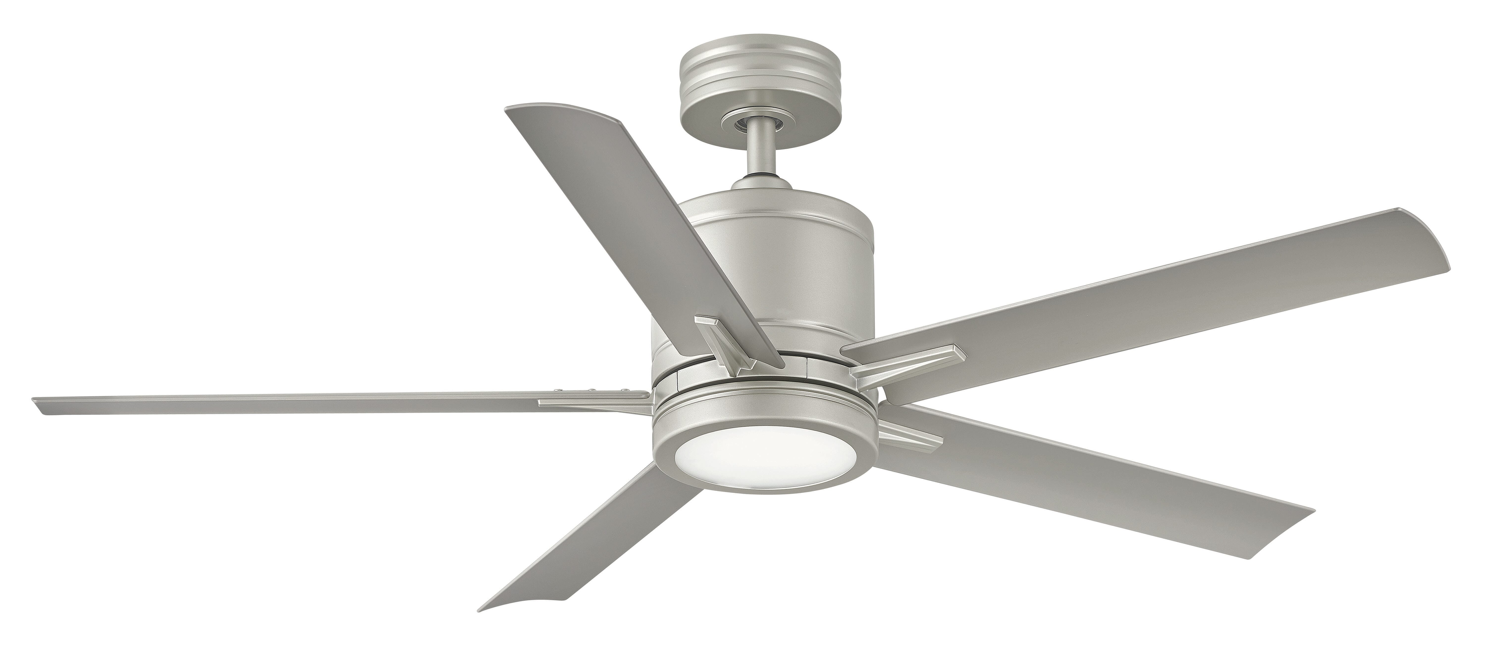 Hinkley Vail LED 52" Indoor Ceiling Fan in Brushed Nickel - 902152FBN-LWD