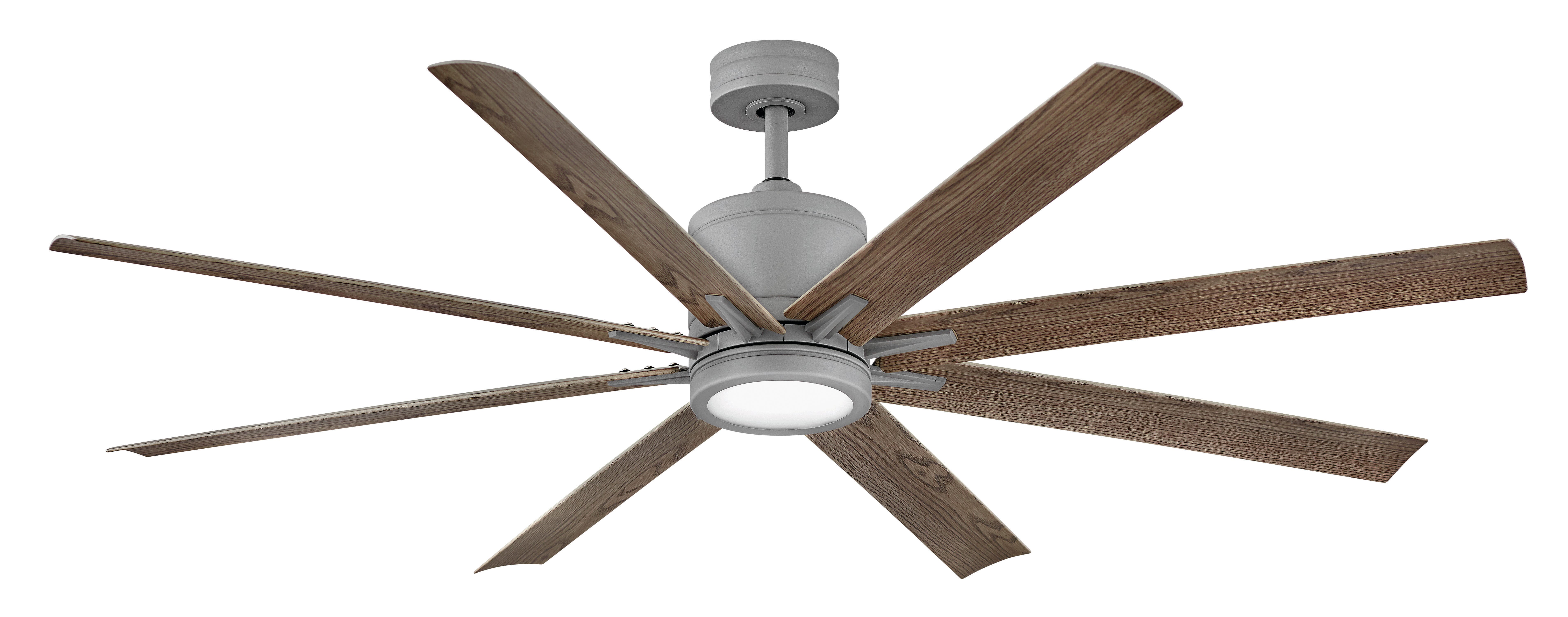 Hinkley Vantage LED 66" Indoor/Outdoor Ceiling Fan in Graphite - 902466FGT-LWD