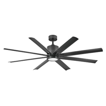 Hinkley Vantage LED 66" Indoor/Outdoor Ceiling Fan in Matte Black