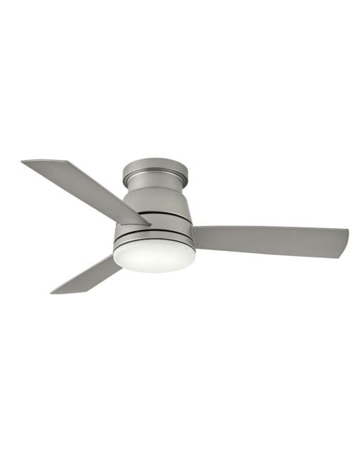 Trey LED 44" Indoor Ceiling Fan in Brushed Nickel