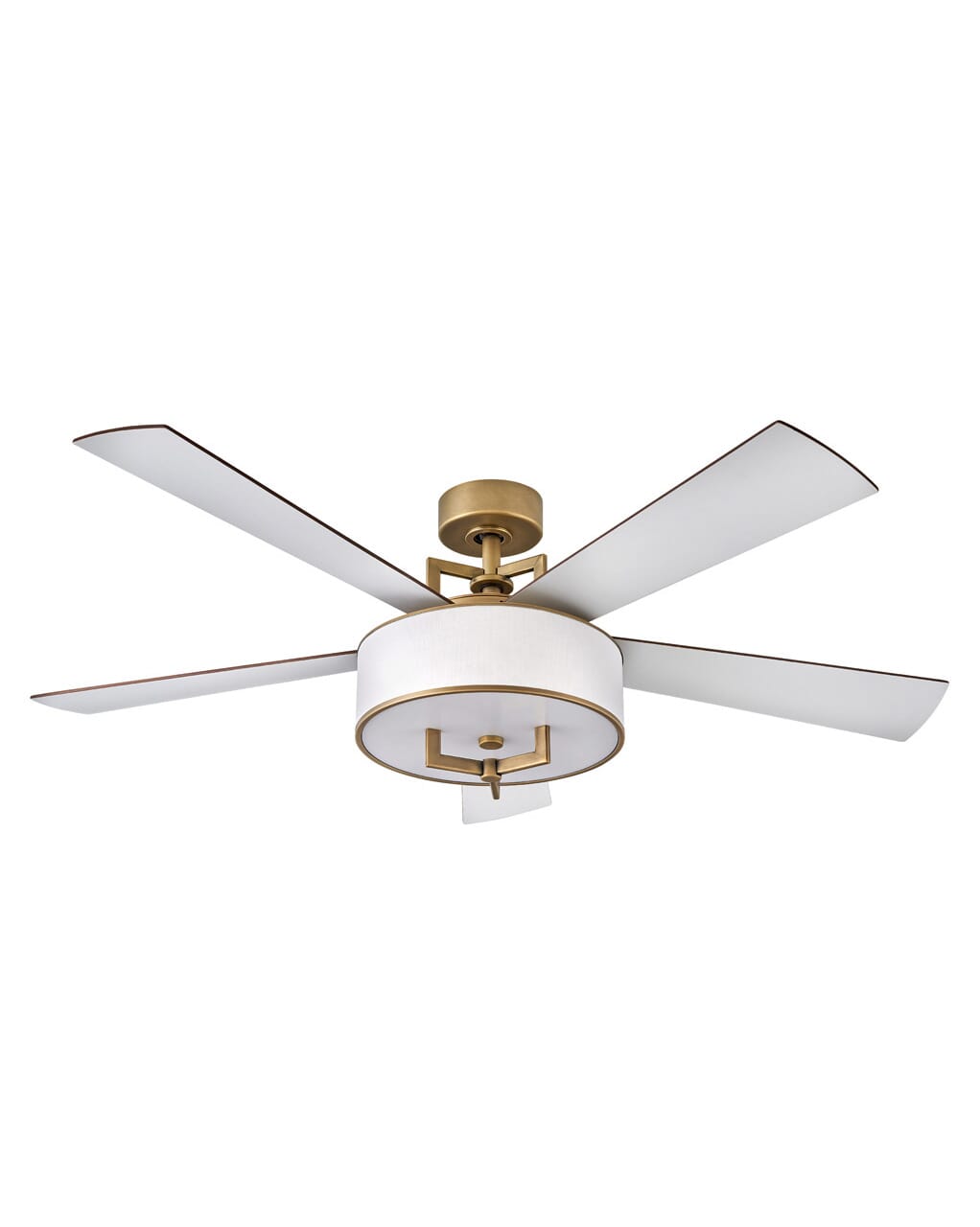 LED 56" Indoor Ceiling Fan in Heritage Brass