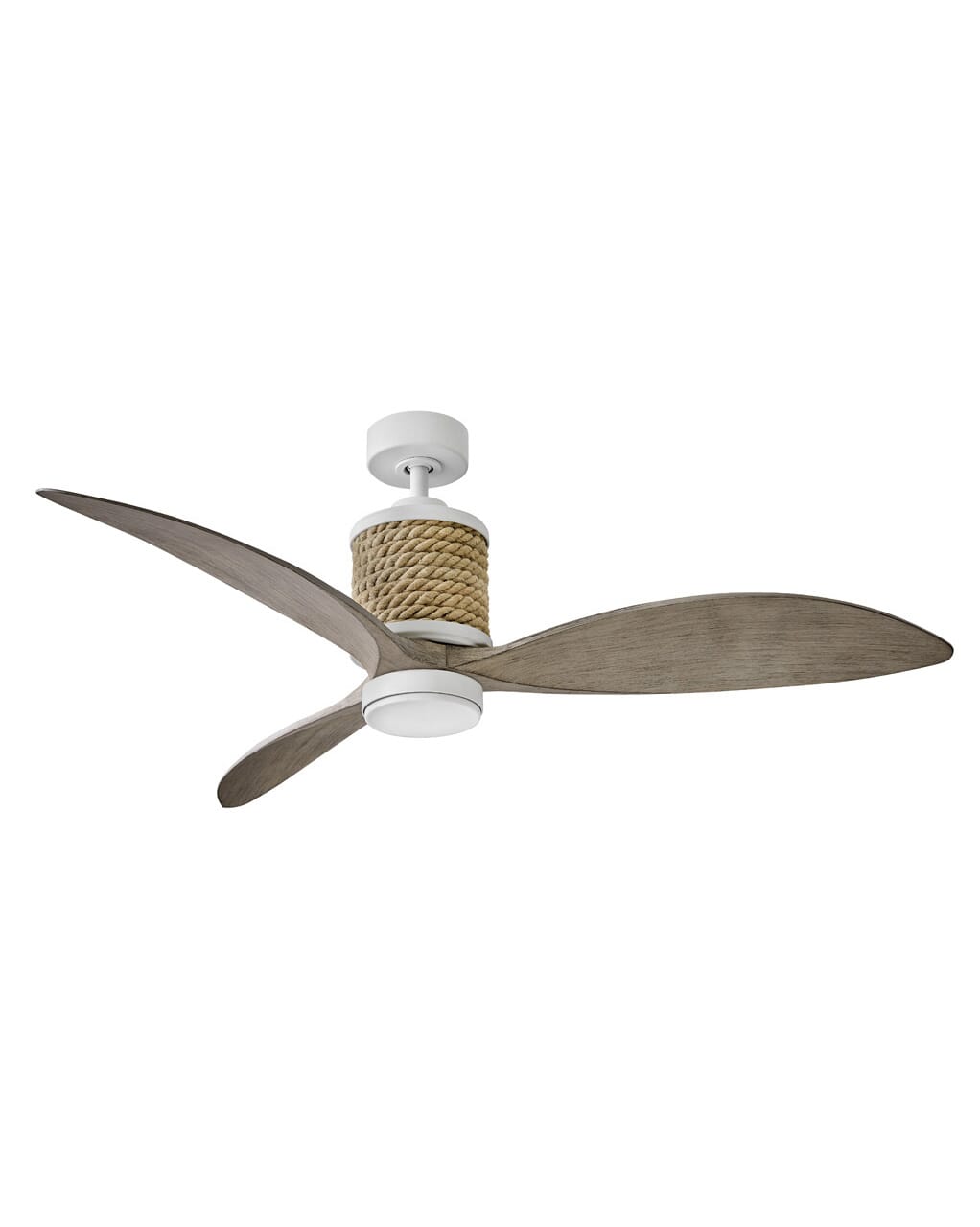 LED 60" Indoor Ceiling Fan in Matte White