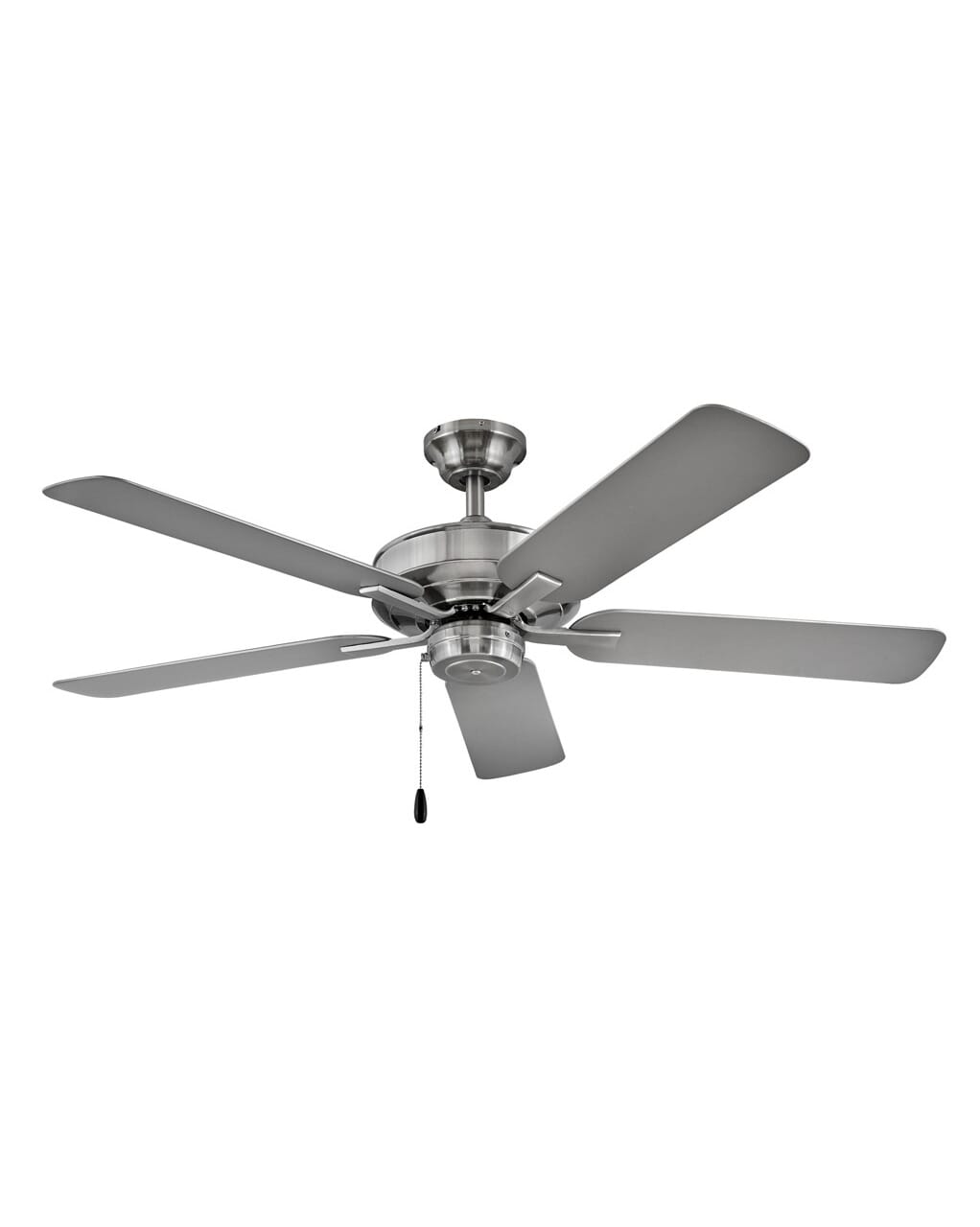 52" Outdoor Ceiling Fan in Brushed Nickel