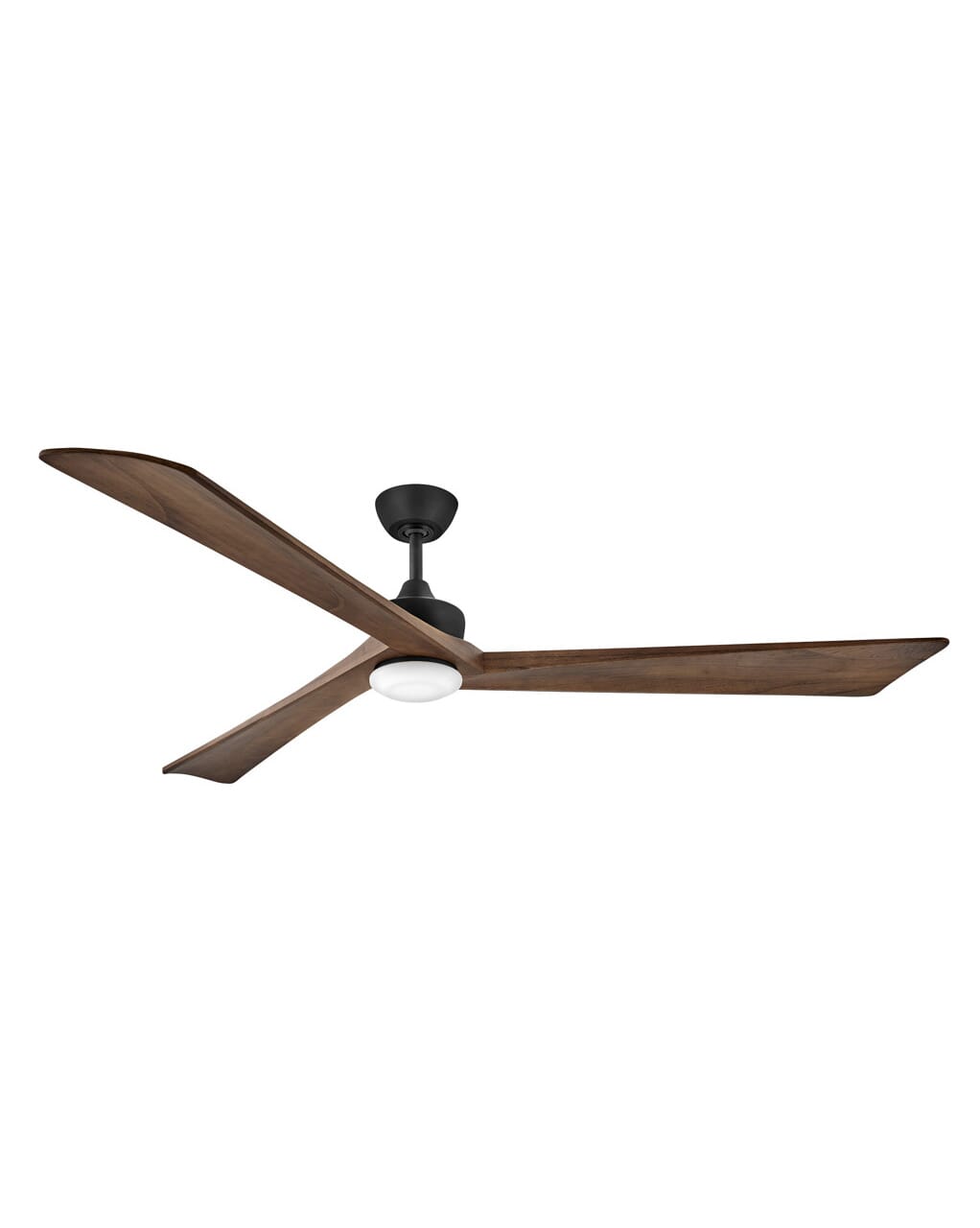 LED 80" Indoor Ceiling Fan in Matte Black