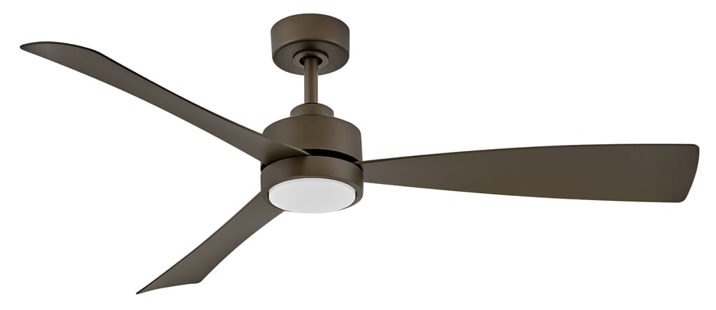 Metallic Matte Bronze 56" Ceiling Fan from the Iver Collection