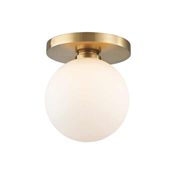 Hudson Valley Baird LED Ceiling Light in Aged Brass Hudson Valley Baird LED Ceiling Light in Aged Brass