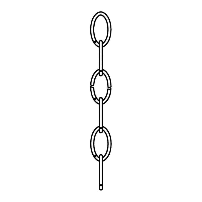 Sea Gull Replacement Chain 72" Decorative Chain in Textured Rust Patina Sea Gull Replacement Chain 72" Decorative Chain in Textured Rust Patina