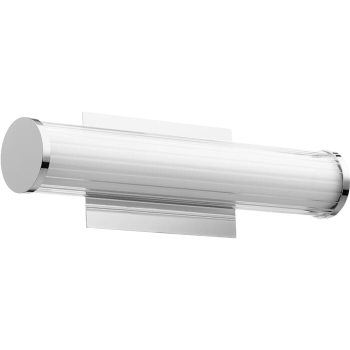 Quorum Transitional 5" Bathroom Vanity Light in Polished Nickel Quorum Transitional 5" Bathroom Vanity Light in Polished Nickel