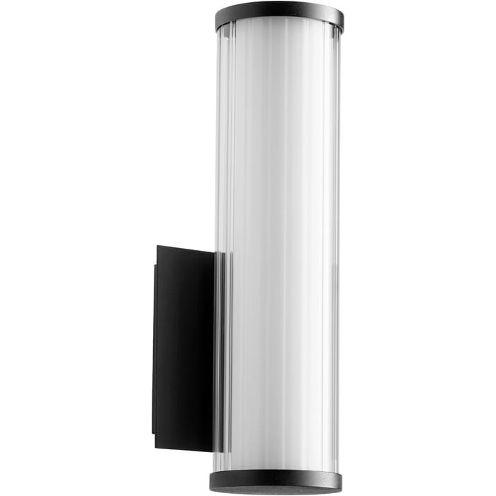 Quorum Transitional 13" Wall Sconce in Noir Quorum Transitional 13" Wall Sconce in Noir
