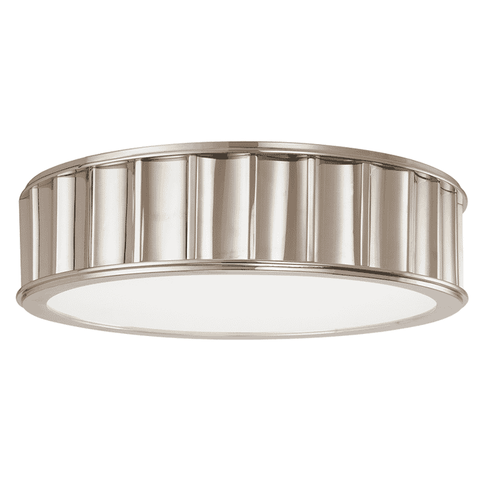 Hudson Valley Middlebury 3-Light 16" Ceiling Light in Polished Nickel Hudson Valley Middlebury 3-Light 16" Ceiling Light in Polished Nickel