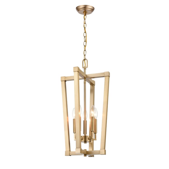 Millennium 5-Light Pendant Light in Modern Gold Millennium 5-Light Pendant Light in Modern Gold