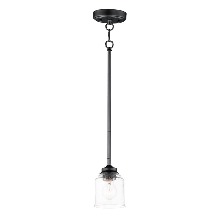 Acadia 1-Light Pendant in Black Acadia 1-Light Pendant in Black
